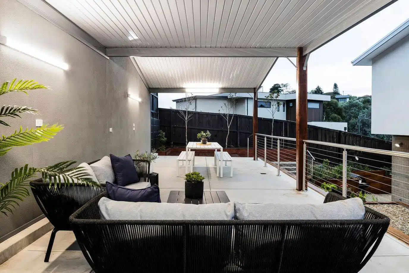 Recent single skin patio install by Trueline in Melbourne