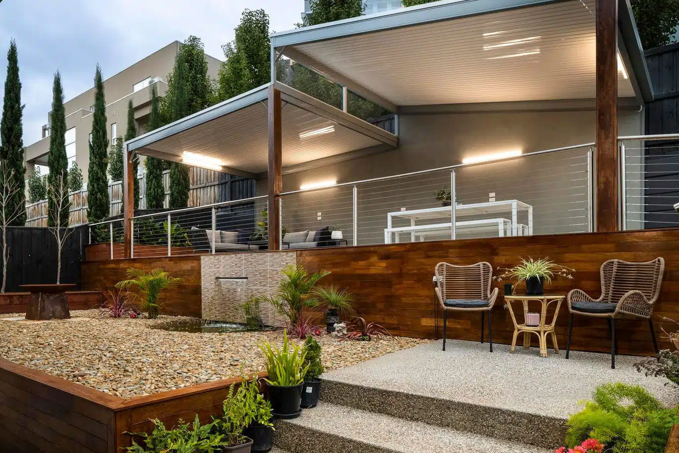 Recent single skin patio install by Trueline in Melbourne