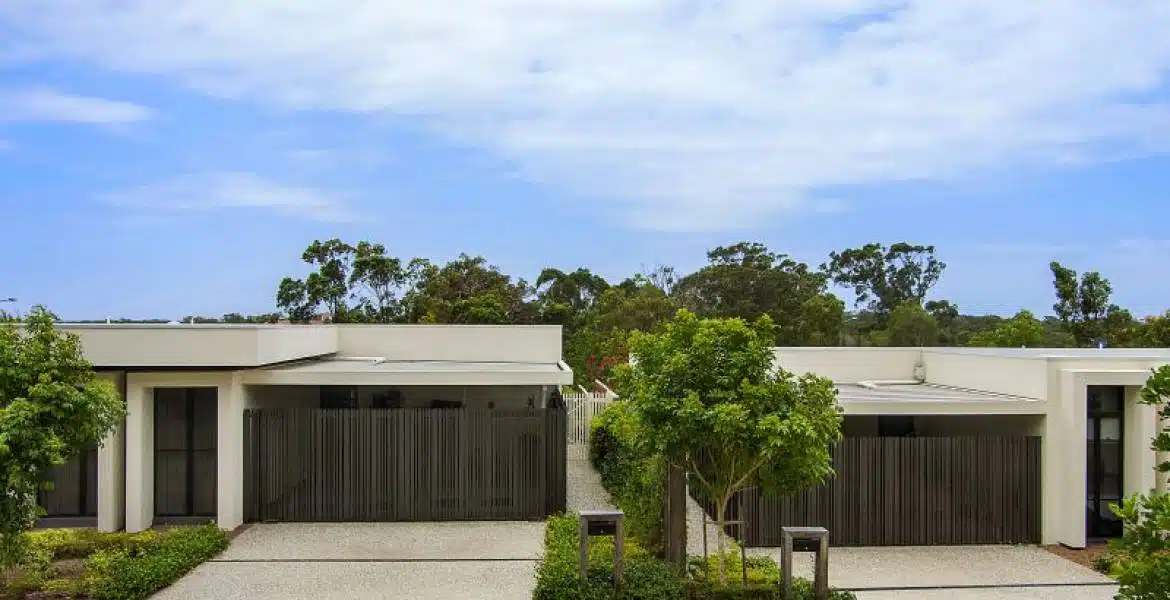 Residential development with Trueline insulated patios and carports