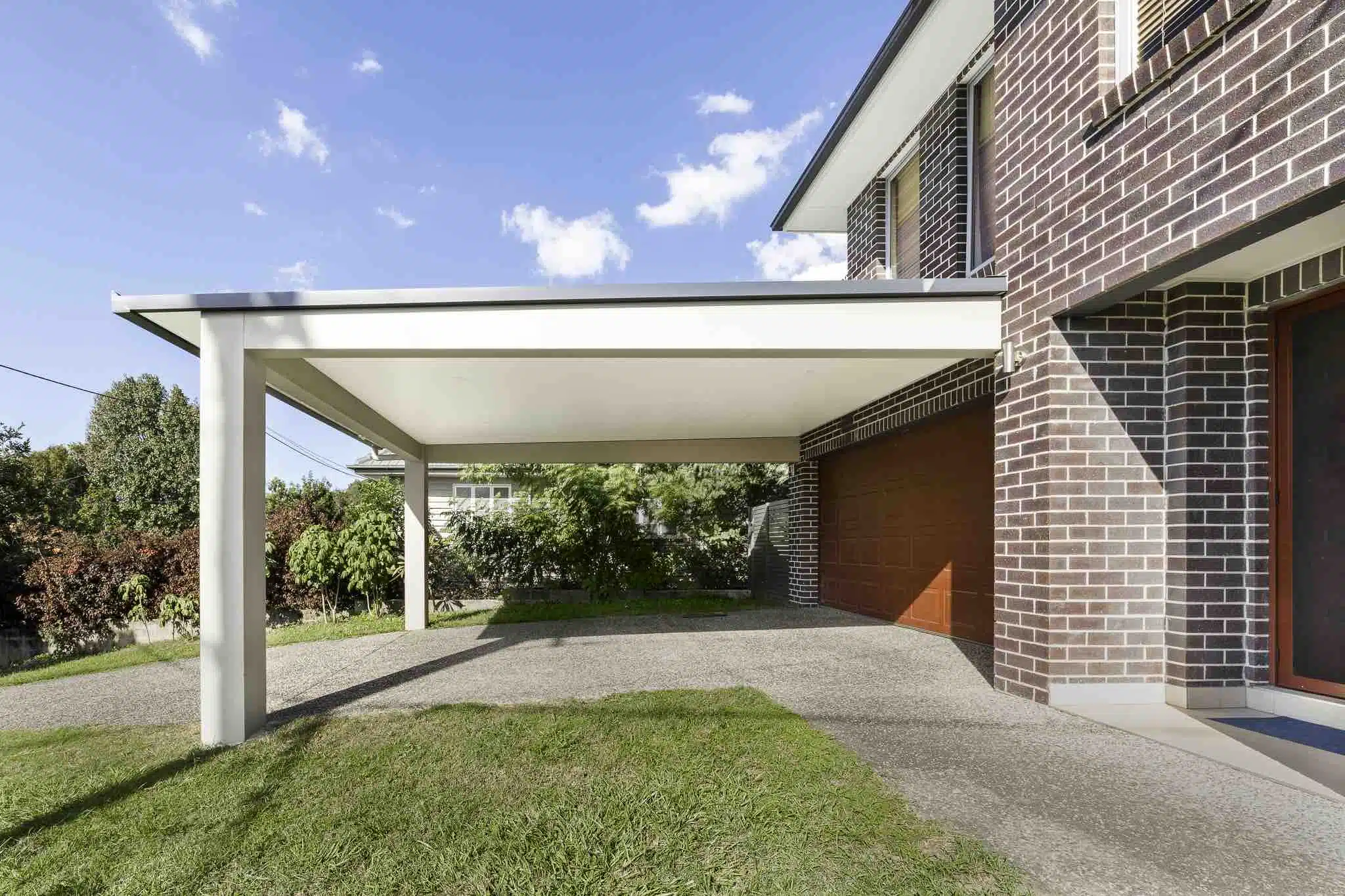 Insulated double carport