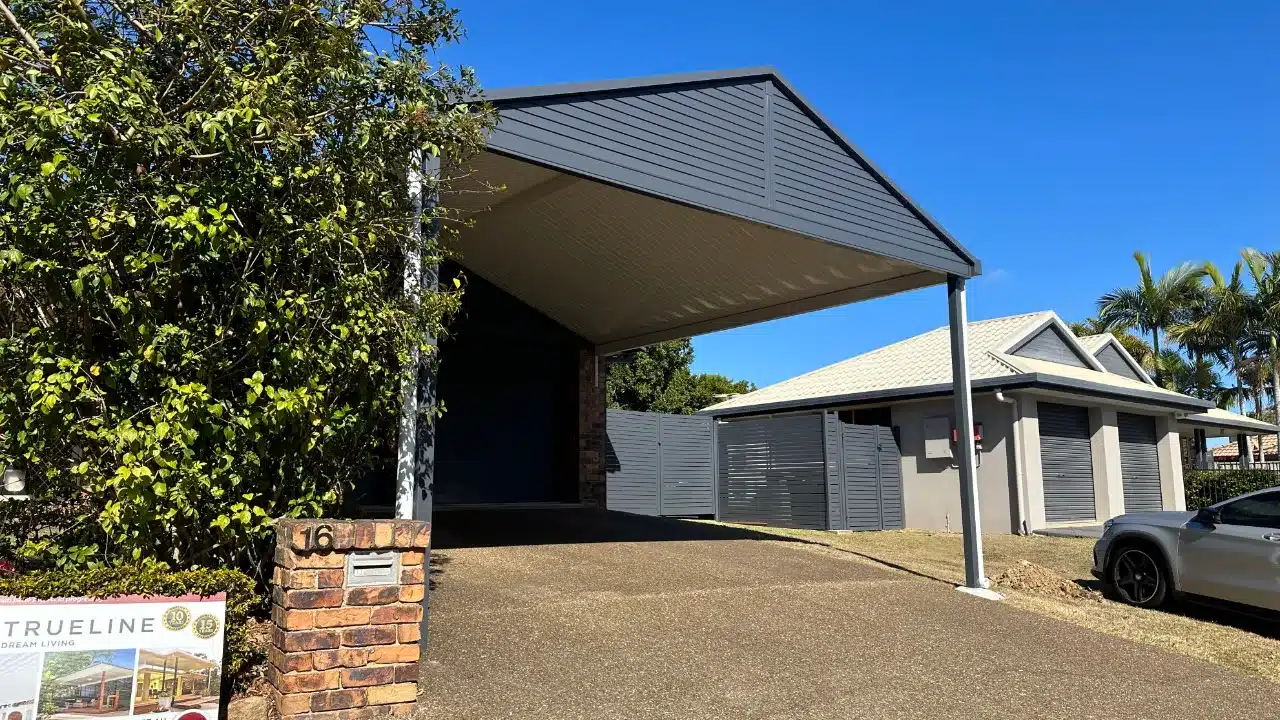 trueline gable roof carport qld