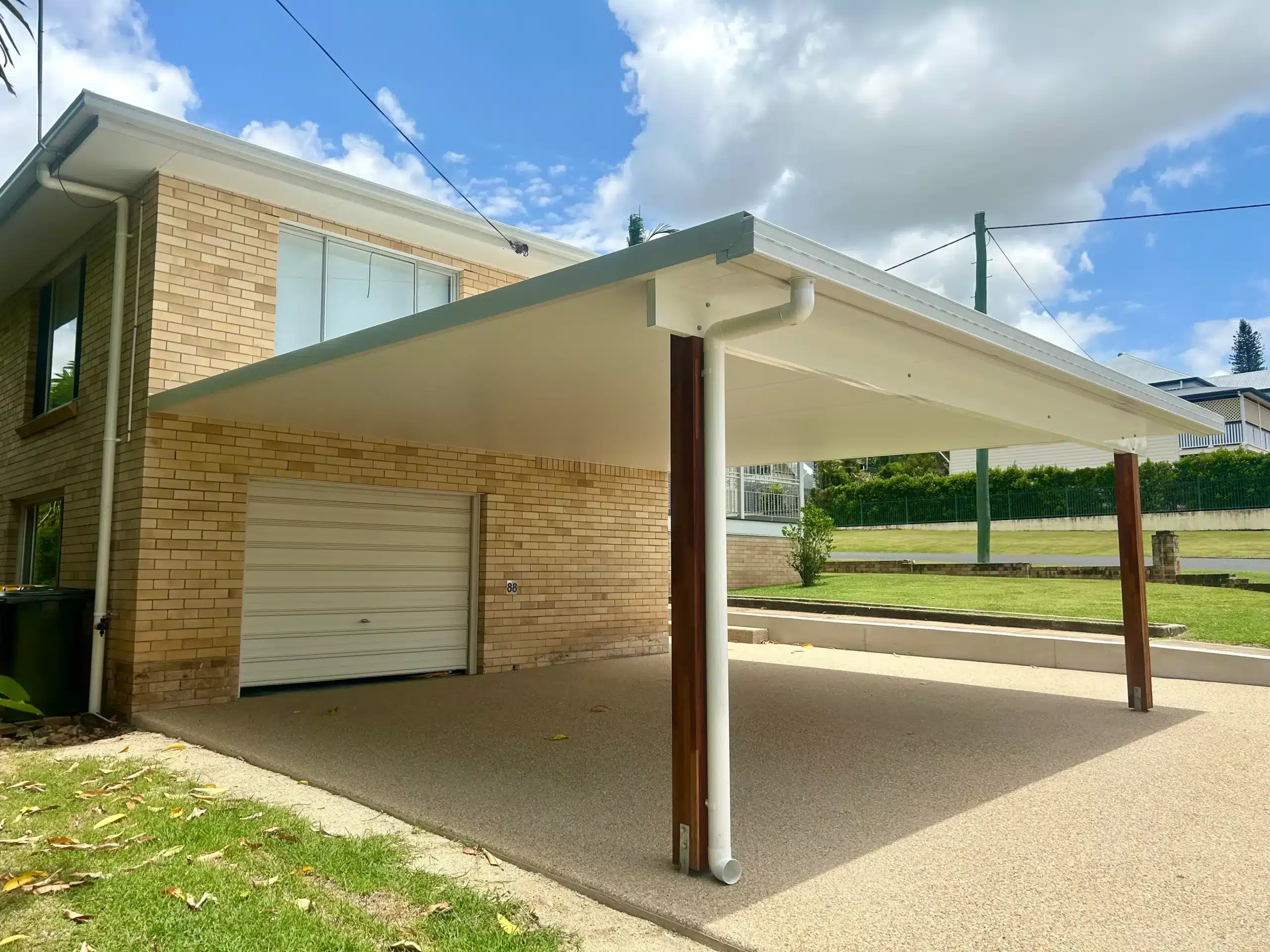 Insulated carport in The Range QLD