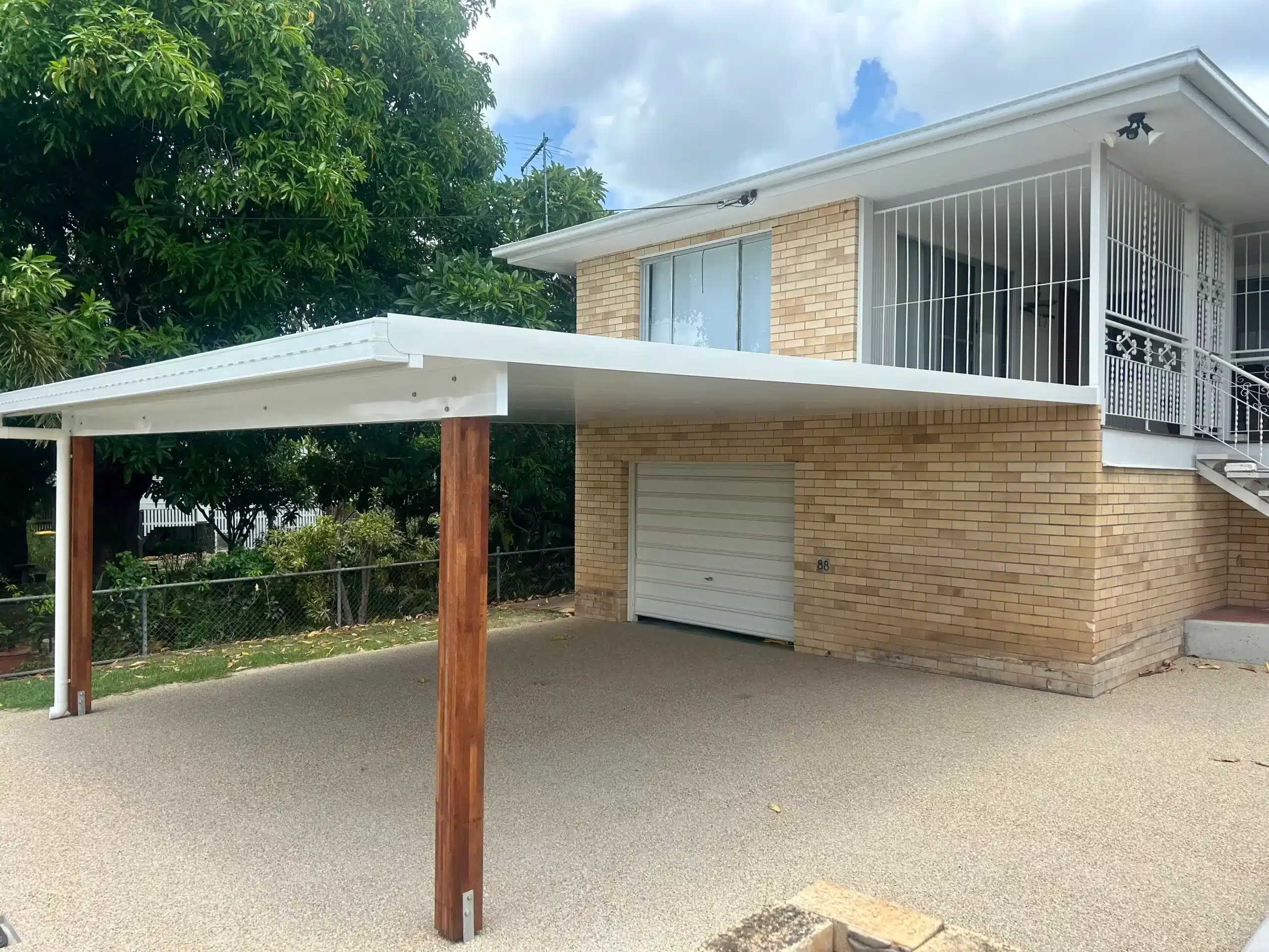 Insulated carport in The Range QLD