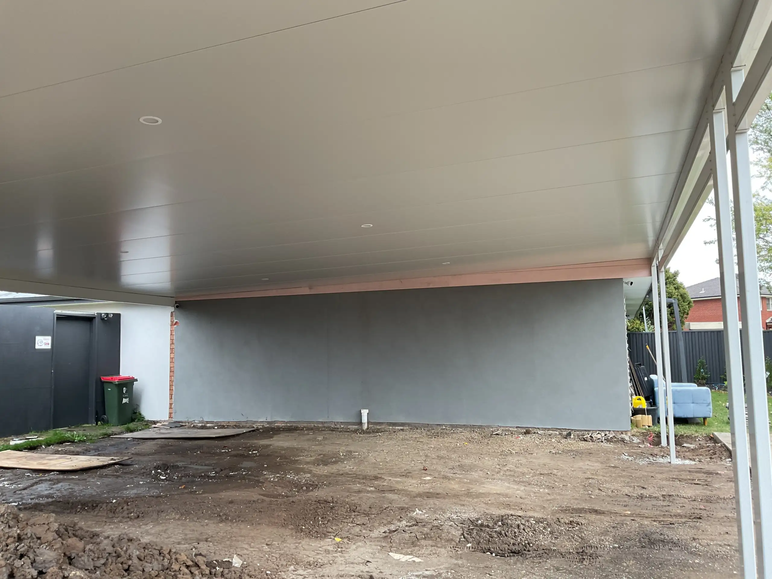 Insulated Triple Carport designed and built by the Trueline team in Cranbourne West, VIC