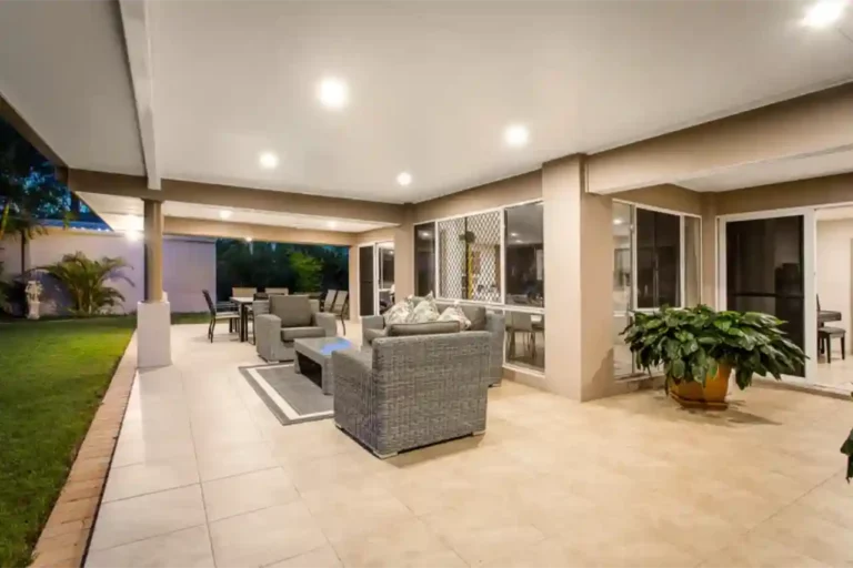 Insulated Patio designed and built by the Trueline Team in Brisbane QLD
