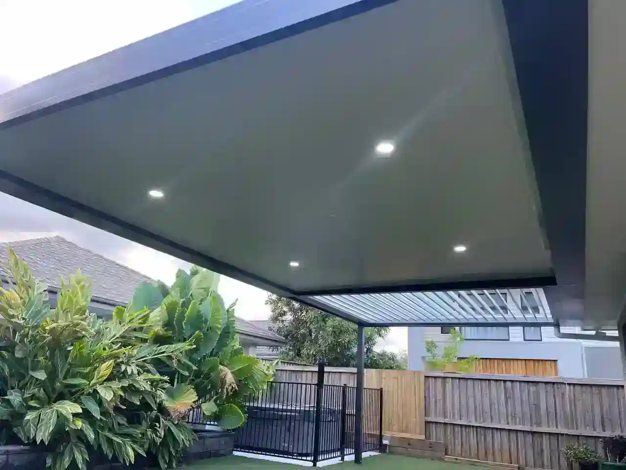 Combination opening and insulated patio in Kedron QLD