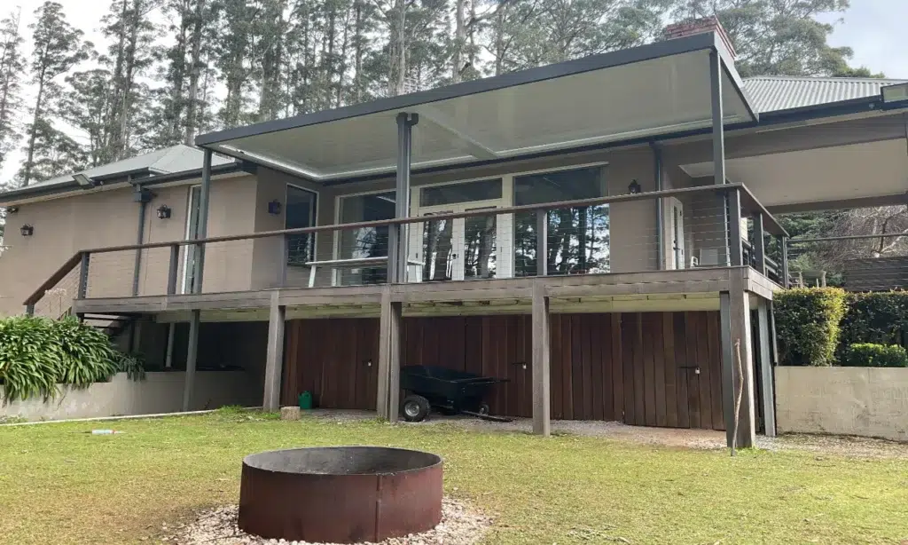 Trueline verandah installation in Mt Dandenong, VIC