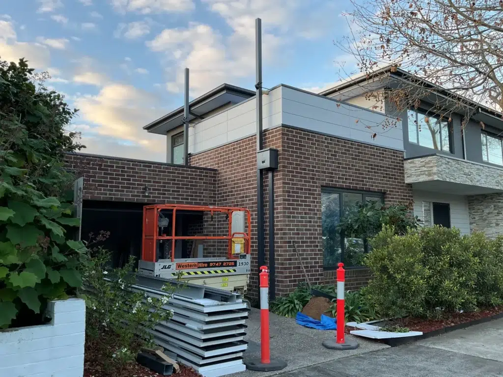 Trueline insulated patio installation in Brighton East, VIC