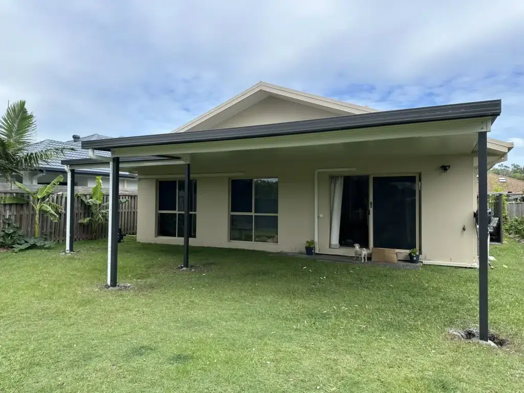 Trueline insulated patio installation in Ormeau, QLD