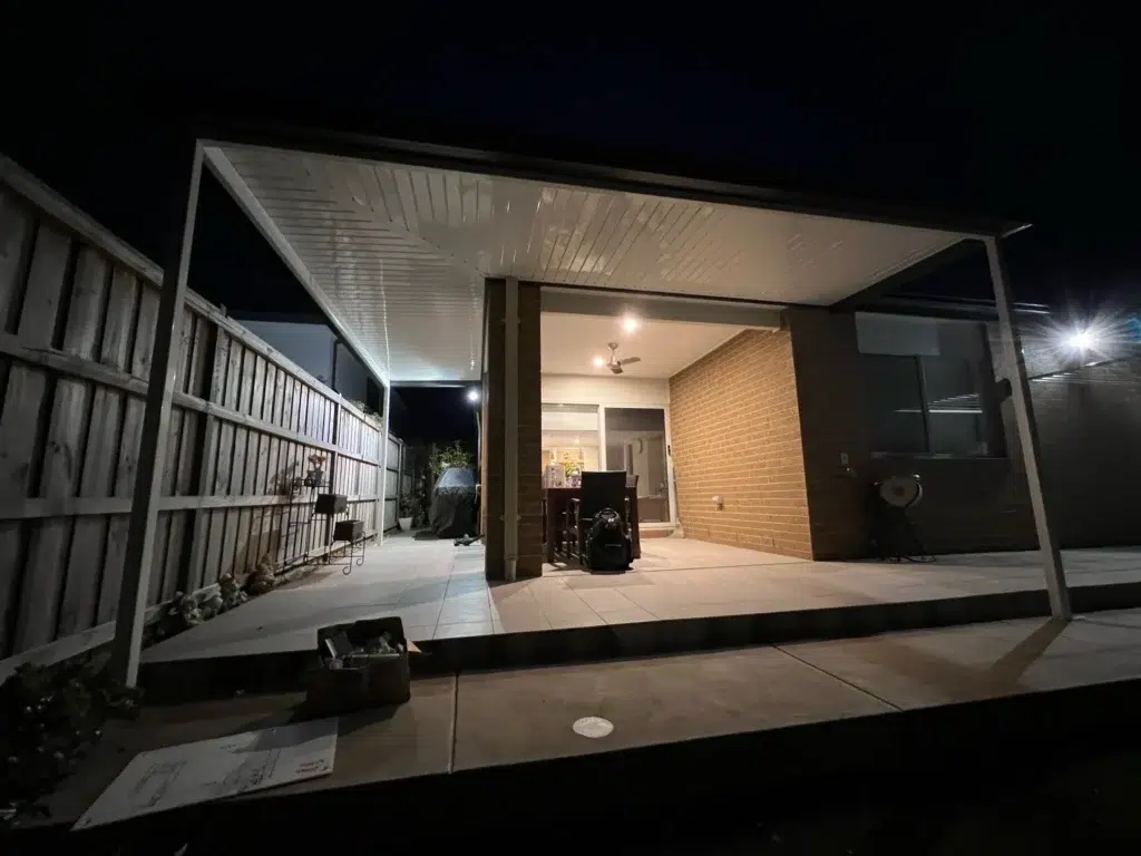 Trueline verandah installation in Cranbourne, VIC