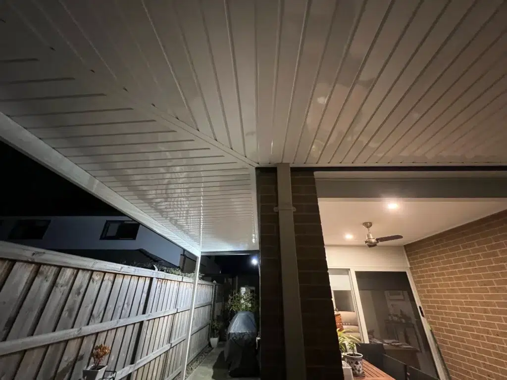 Trueline verandah installation in Cranbourne, VIC