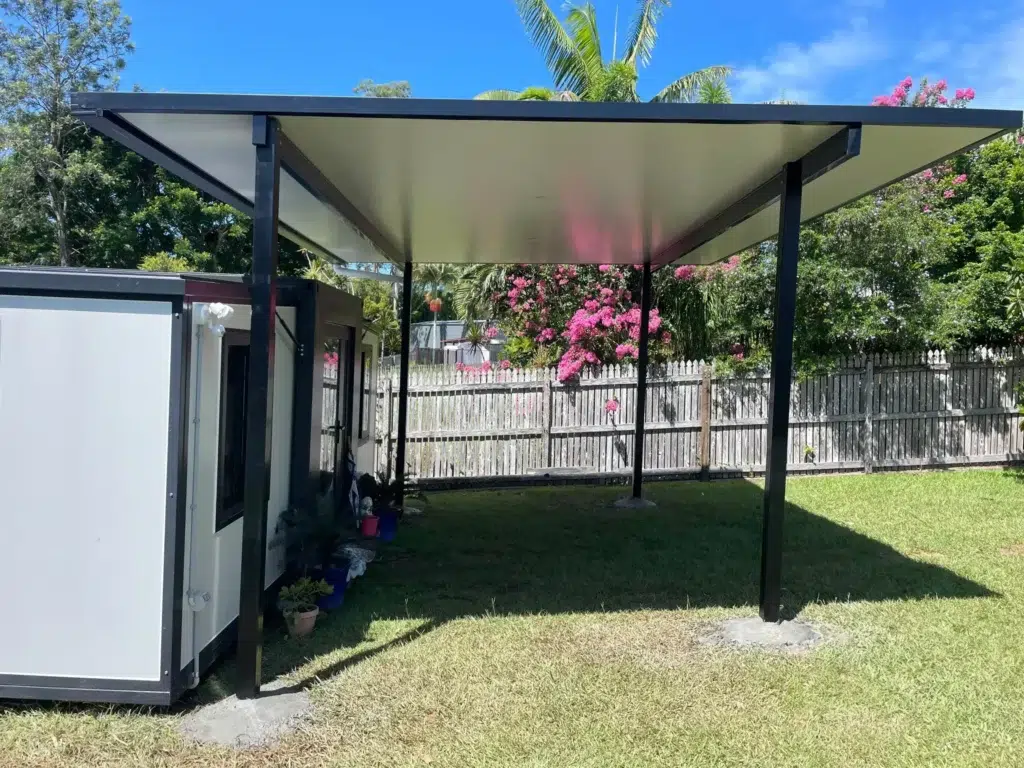 Trueline insulated patio installation in Narangba, QLD