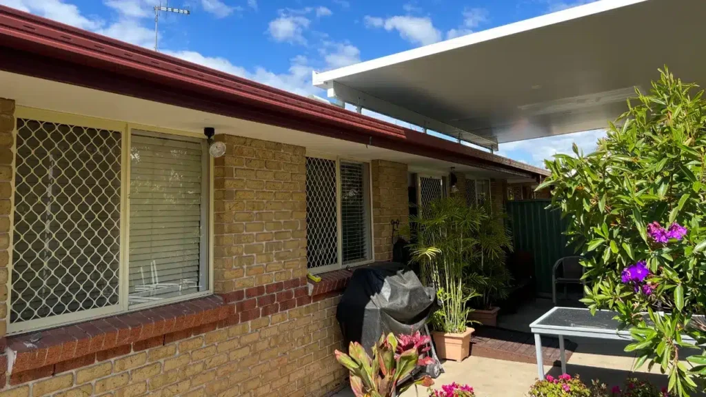 Trueline insulated patio installation in Fitzgibbon, QLD