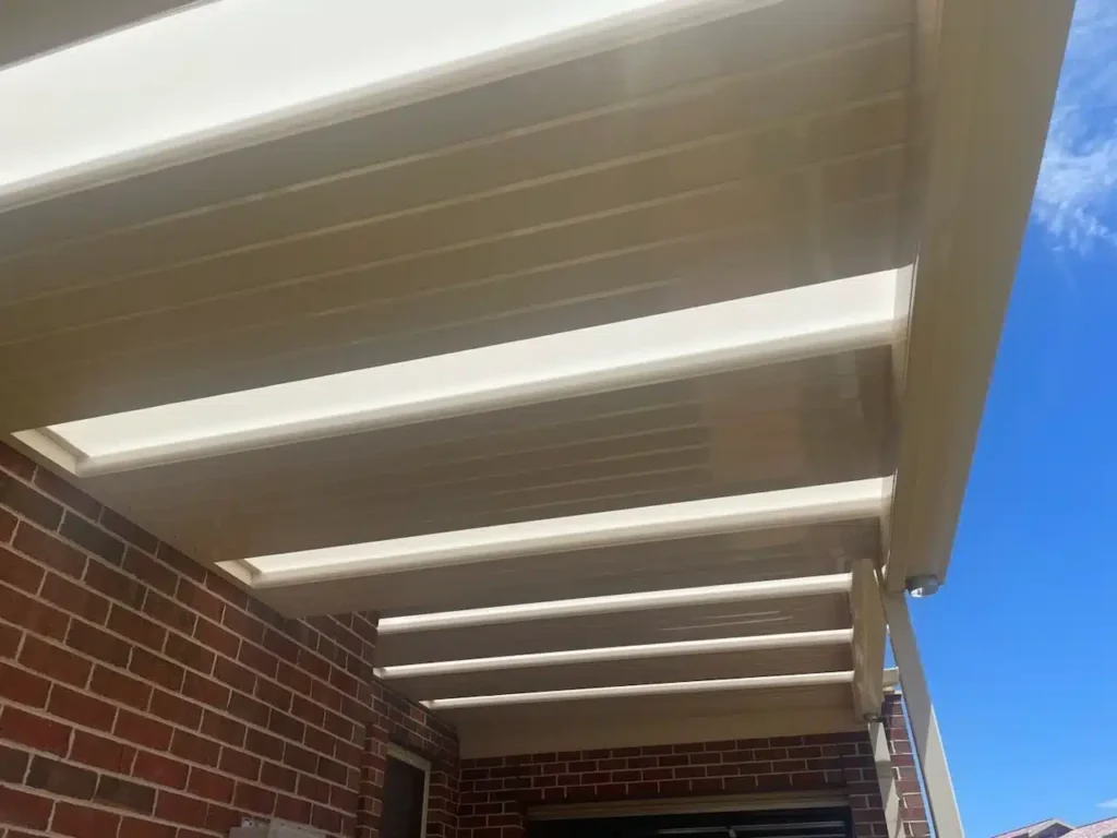 Trueline patio installation in Taylors Lakes, VIC