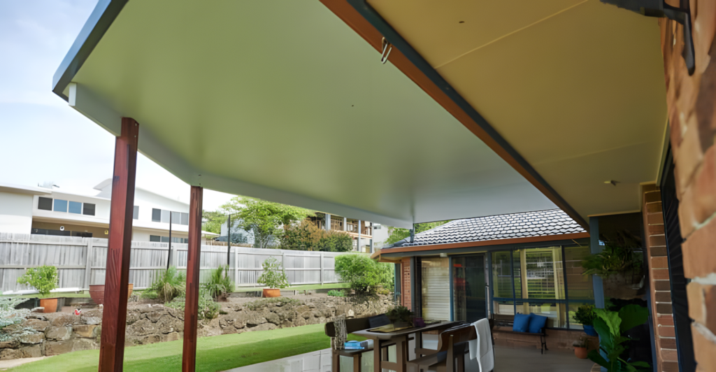 12 fly over insulated awning